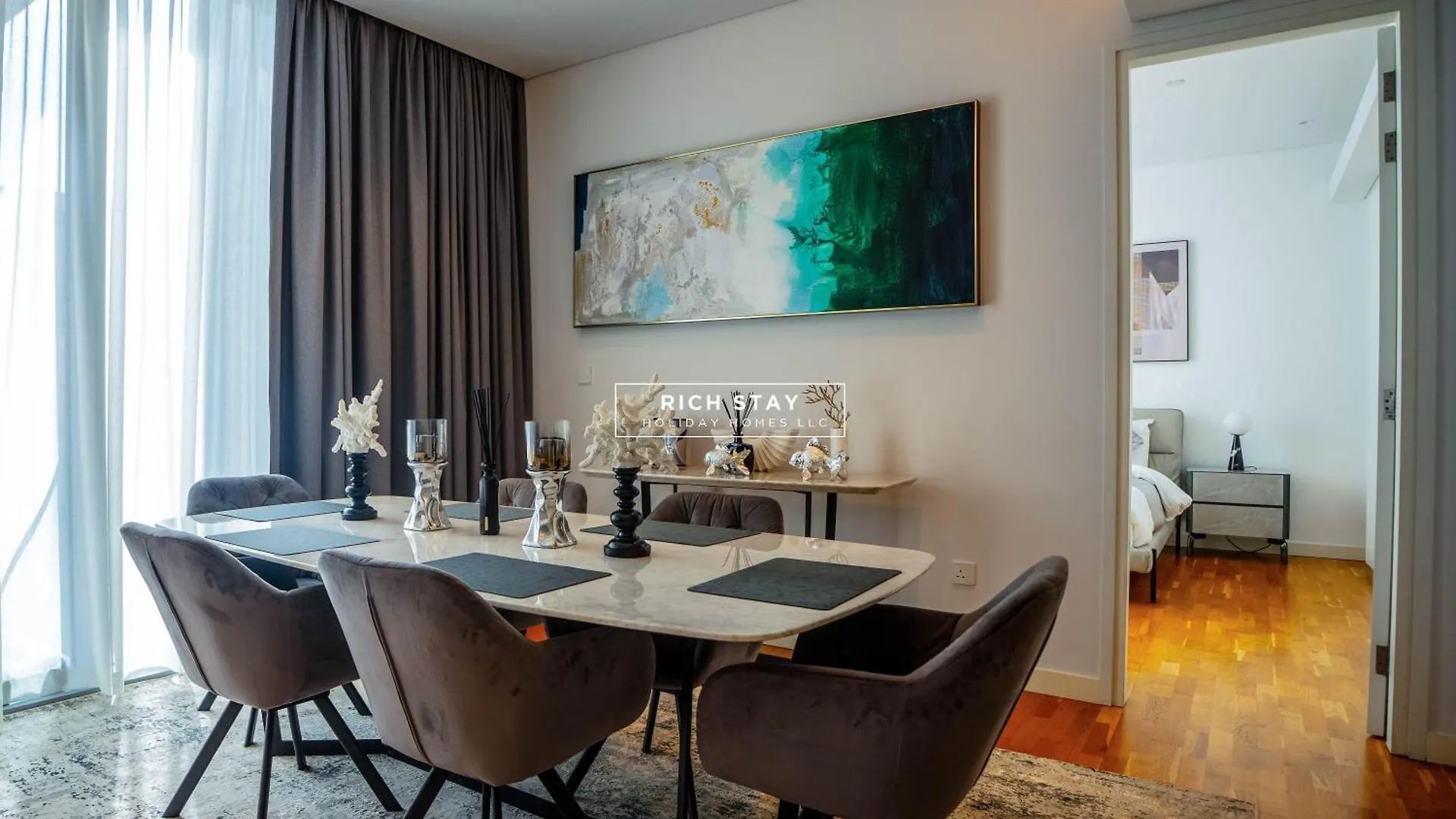 Bluewaters Serenity, 1Br Haven Overlooking The Sea Dubai Apartment