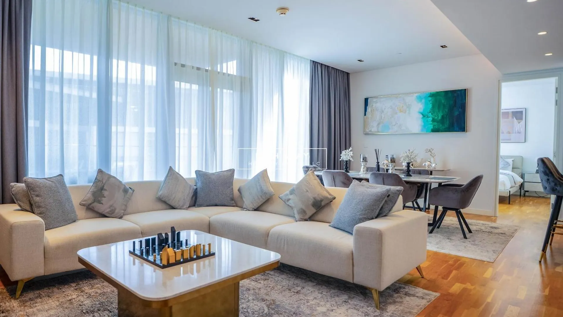 Bluewaters Serenity, 1Br Haven Overlooking The Sea Dubaj